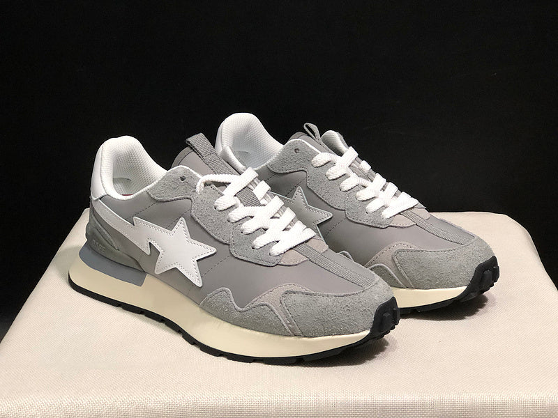 BAPE Road STA Runner — Grey / White