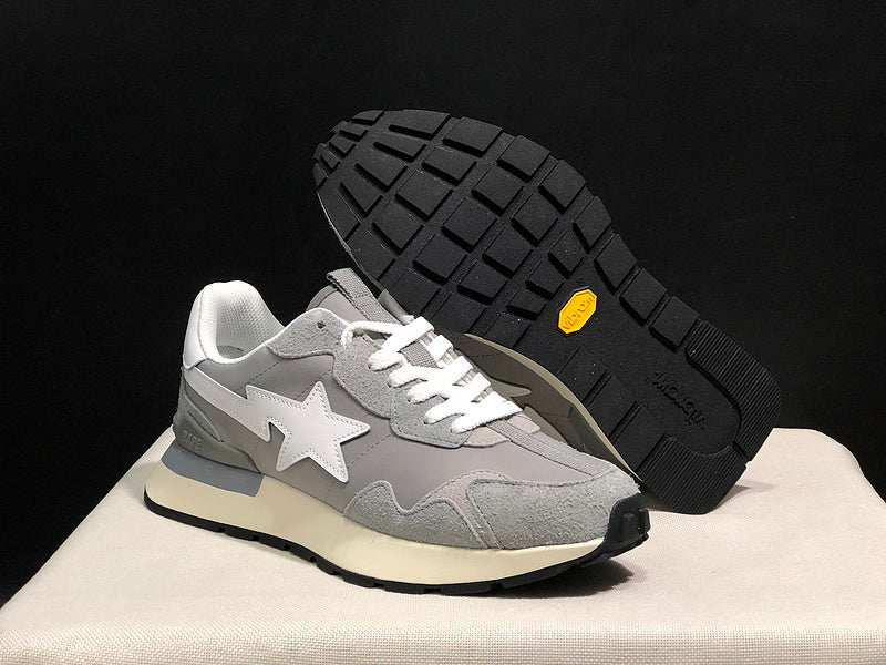 BAPE Road STA Runner — Grey / White