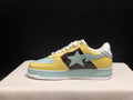BAPE Bapesta Low — Yellow / Mint / Brown