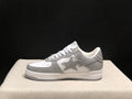 BAPE Bapesta Low — Grey / White Reflective
