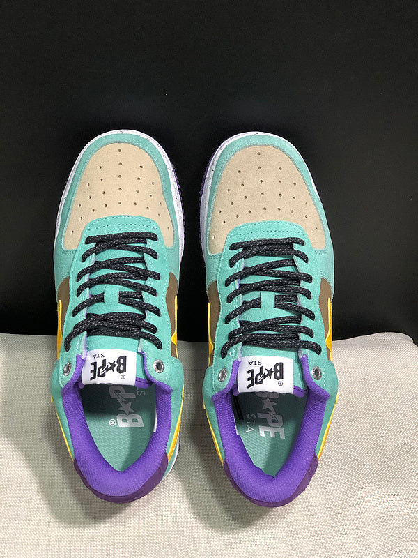 BAPE x Amiri Skel Low | White / White | EU 35–45