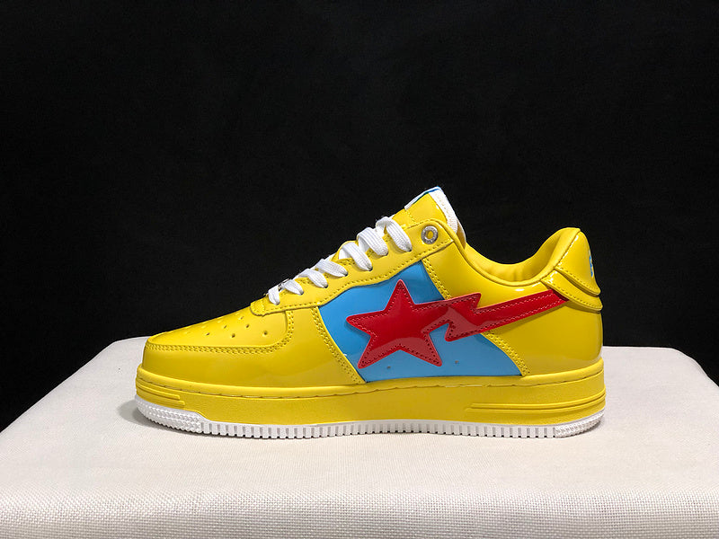 BAPE STA Low | Yellow / Blue / Red | EU 35–45