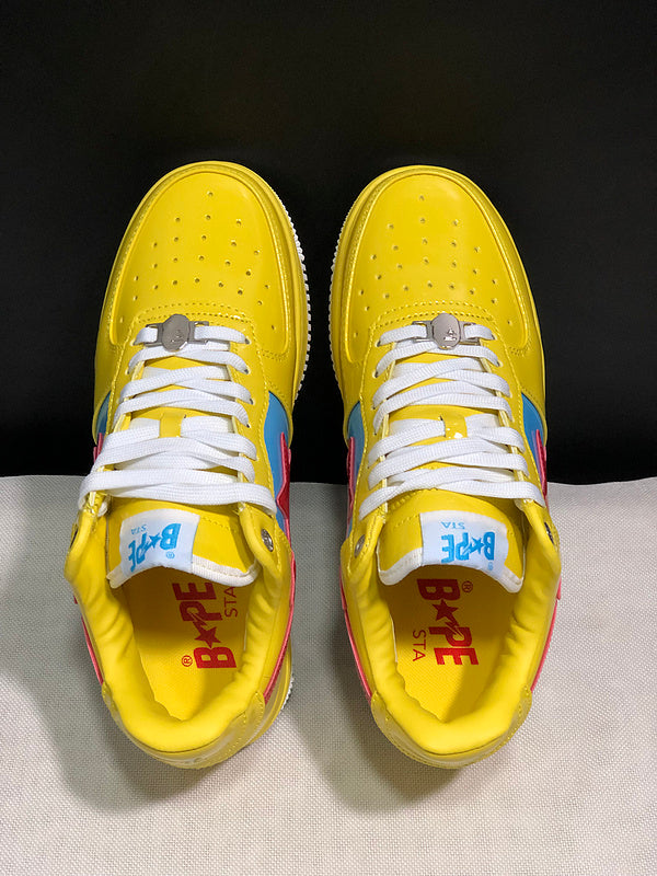 BAPE STA Low | Yellow / Blue / Red | EU 35–45