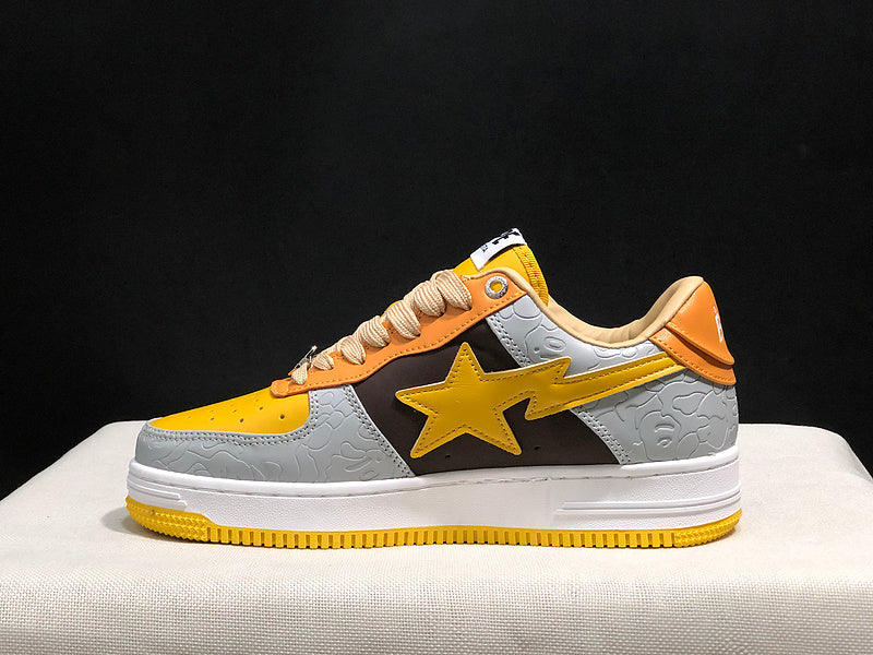 BAPE STA Low | Yellow Orange Grey | EU 35–45