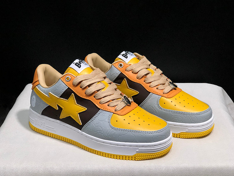 BAPE STA Low | Yellow Orange Grey | EU 35–45