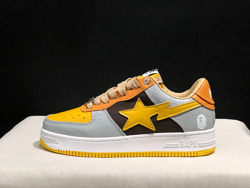 BAPE STA Low | Yellow Orange Grey | EU 35–45