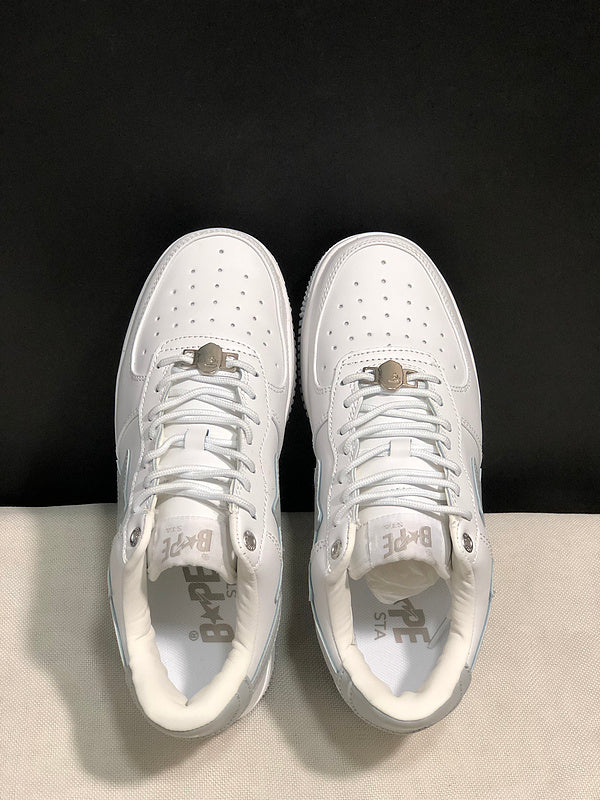 BAPE STA Low | Triple White | EU 35–45