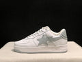 BAPE STA Low | Triple White / Silver | EU 35–45