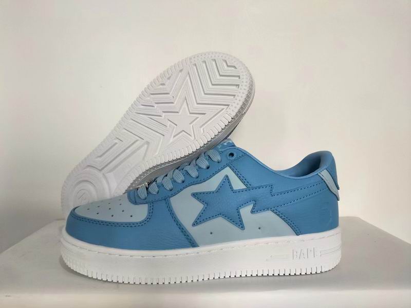 BAPE STA Low | Sage Green / Sky Blue | Tonal Color Pack | EU 35–45