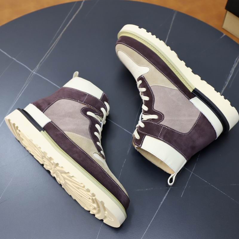 UGG Lowmel Platform Sneaker Boot — Navy Multi