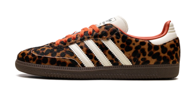 adidas Samba OG WMNS 'Leopard Pack' – Cream/Orange JI2734